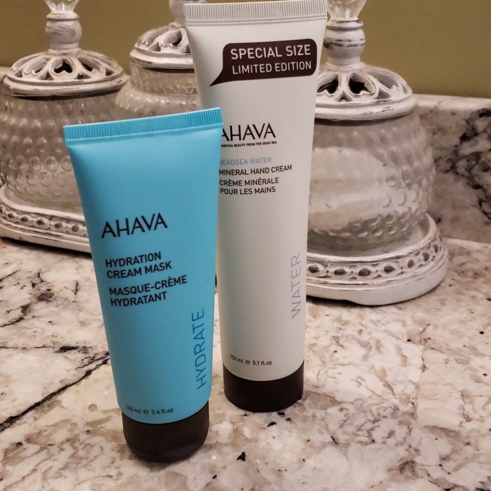 Ahava hydration and hand cream